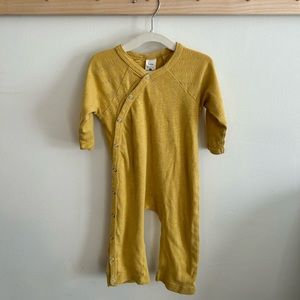 Kate Quinn long sleeve pointelle romper